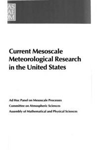 Current Mesoscale Meteorological Research in the United States