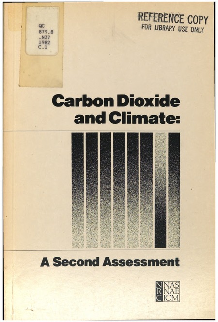 Cover: Carbon Dioxide and Climate: A Second Assessment