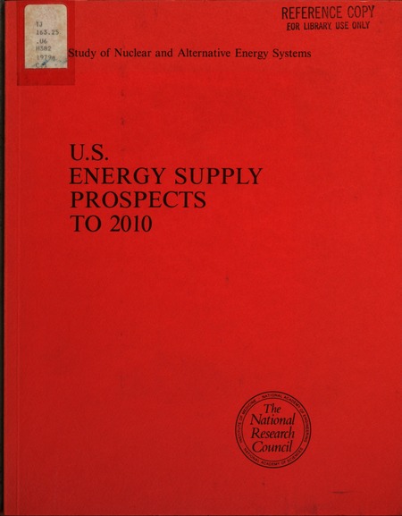 U.S. Energy Supply Prospects to 2010
