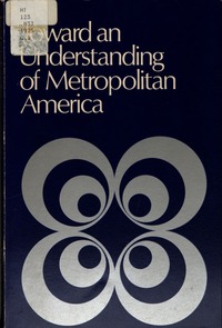 Cover Image: Toward an Understanding of Metropolitan America