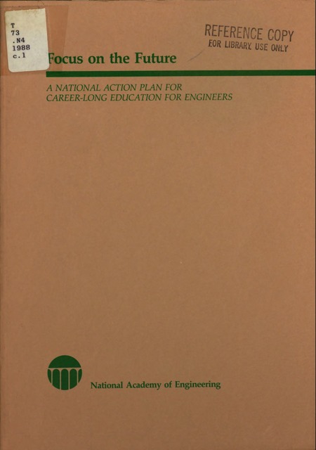 Focus on the Future: A National Action Plan for Career-Long Education for Engineers