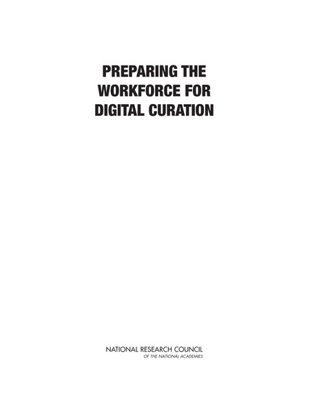 Cover: Preparing the Workforce for Digital Curation