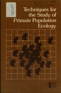 Cover Image: Techniques for the Study of Primate Population Ecology