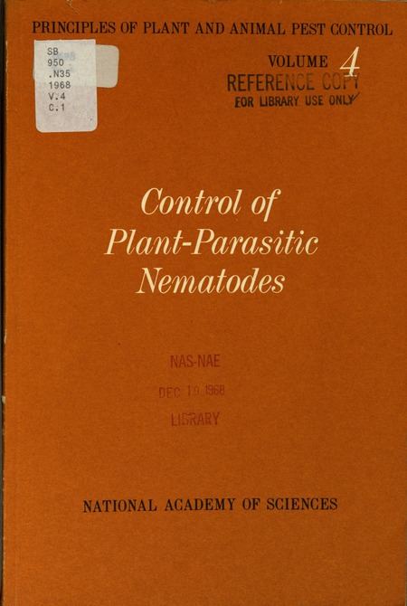 Cover: Control of Plant-Parasitic Nematodes