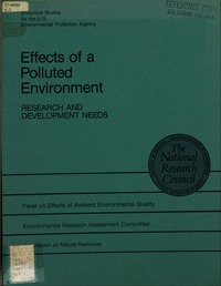 Cover Image: Effects of a Polluted Environment
