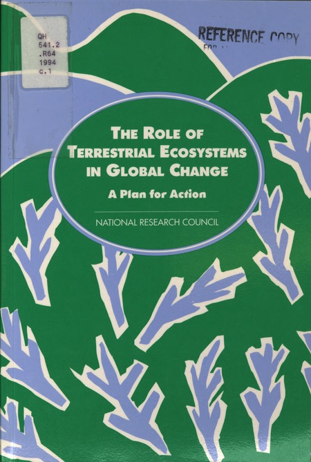 Cover: Role of Terrestrial Ecosystems in Global Change: A Plan for Action
