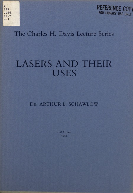 Cover: Lasers and Their Uses