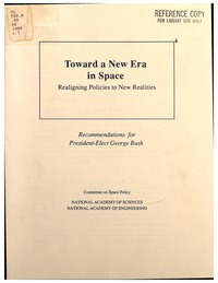 Cover Image: Toward a New Era in Space
