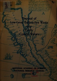 Cover Image: Disposal of Low-Level Radioactive Waste Into Pacific Coastal Waters