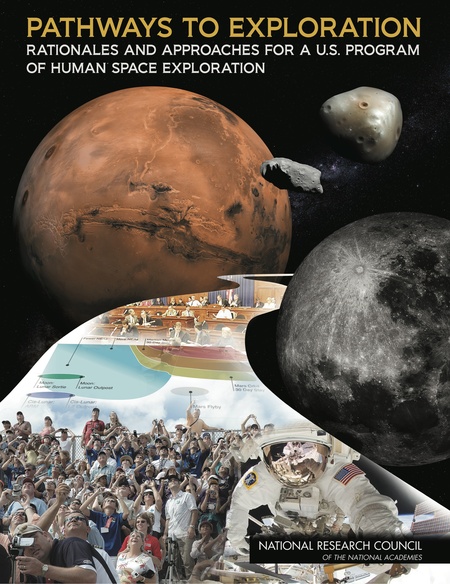 Cover: Pathways to Exploration: Rationales and Approaches for a U.S. Program of Human Space Exploration
