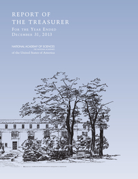 Report of the Treasurer for the Year Ended December 31, 2013