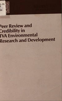 Cover Image: Peer Review and Credibility in TVA Environmental Research and Development