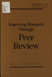 Cover Image: Improving Research Through Peer Review
