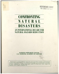 Cover Image: Confronting Natural Disasters