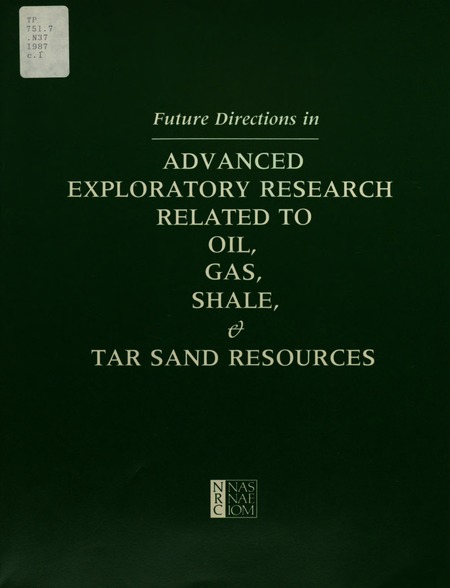 Future Directions in Advanced Exploratory Research Related to Oil, Gas, Shale, & Tar Sand Resources