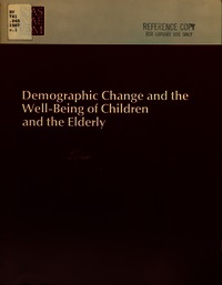 Cover Image: Demographic Change and the Well-Being of Children and the Elderly