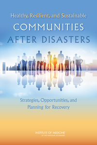 Cover Image: Healthy, Resilient, and Sustainable Communities After Disasters