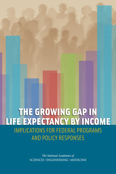 Cover: The Growing Gap in Life Expectancy by Income: Implications for Federal Programs and Policy Responses