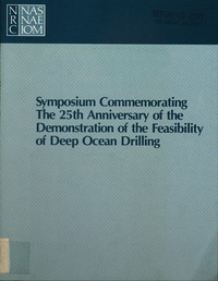Cover Image:Symposium Commemorating the 25th Anniversary of the Demonstration of the Feasibility of Deep Ocean Drilling