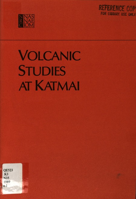 Volcanic Studies at Katmai