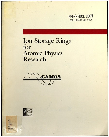 Ion Storage Rings for Atomic Physics Research
