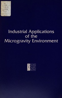 Cover Image:Industrial Applications of the Microgravity Environment