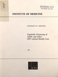 Cover Image: Equitable Financing of AIDS and Other HIV-Related Health Care