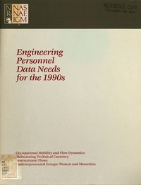 Cover Image: Engineering Personnel Data Needs for the 1990s
