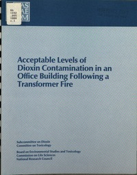 Cover Image: Acceptable Levels of Dioxin Contamination in an Office Building Following a Transformer Fire
