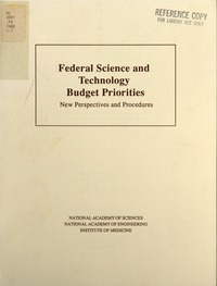 Cover Image: Federal Science and Technology Budget Priorities
