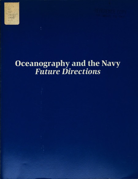 Oceanography and the Navy: Future Directions