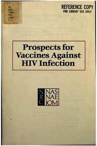 Cover Image: Prospects for Vaccines Against HIV Infection