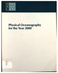 Physical Oceanography for the Year 2000