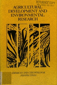 Cover Image: Agricultural Development and Environmental Research