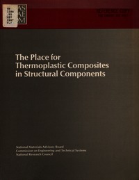 Cover Image: The Place for Thermoplastic Composites in Structural Components