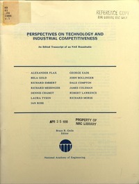 Cover Image: Perspectives on Technology and Industrial Competitiveness