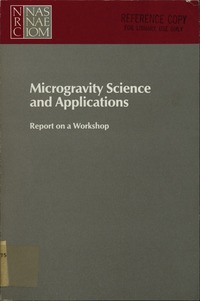 Cover Image: Microgravity Science and Applications