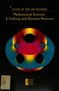 Mathematical Sciences: A Unifying and Dynamic Resource