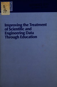 Cover Image: Improving the Treatment of Scientific and Engineering Data Through Education