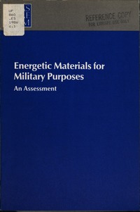 Cover Image: Energetic Materials for Military Purposes