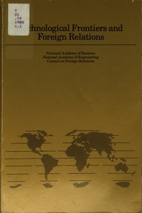 Technological Frontiers and Foreign Relations