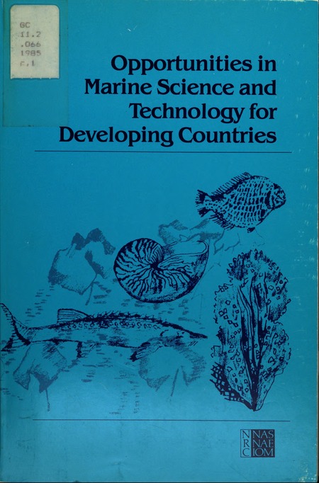 Opportunities in Marine Science and Technology for Developing Countries