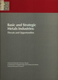 Cover Image: Basic and Strategic Metals Industries