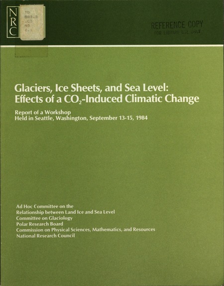 Cover: Glaciers, Ice Sheets, and Sea Level: Effect of a CO2-Induced Climatic Change