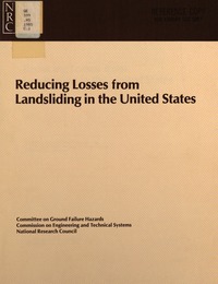 Reducing Losses From Landsliding in the United States