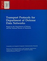 Cover Image: Transport Protocols for Department of Defense Data Networks