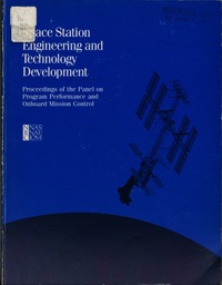 Cover Image: Space Station Engineering and Technology Development