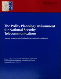 Cover Image: The Policy Planning Environment for National Security Telecommunications
