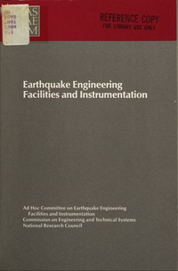Cover Image: Earthquake Engineering Facilities and Instrumentation