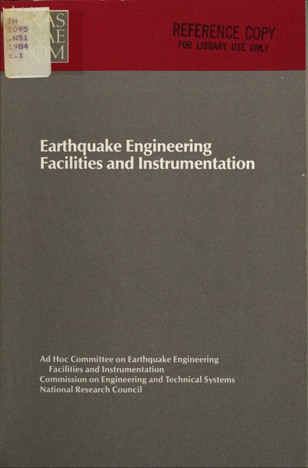 Earthquake Engineering Facilities and Instrumentation